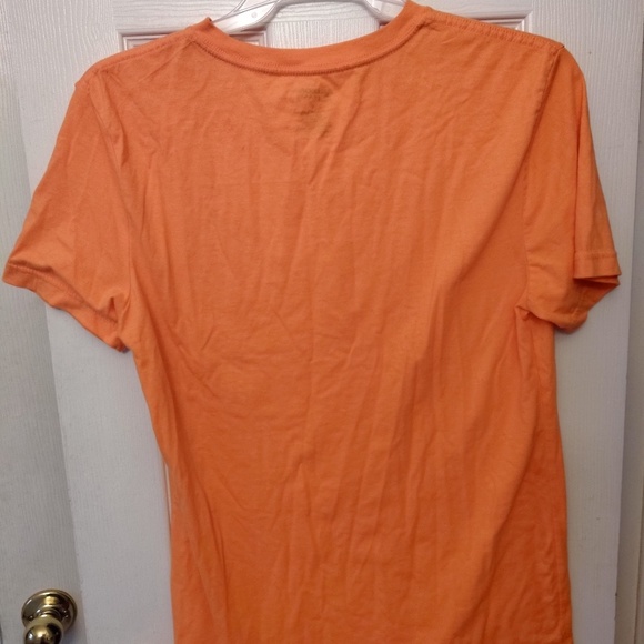 Mens Arizona Jean Co Orange Short Sleeve Tee - Picture 3 of 3